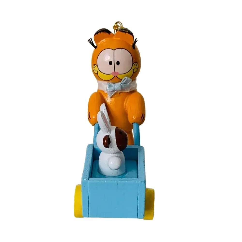 1981 Garfield Wooden Easter Ornament